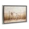 Stupell Industries Bicycle Basket with Herbs Floater Framed Canvas Wall Art Design by Arlington Prints